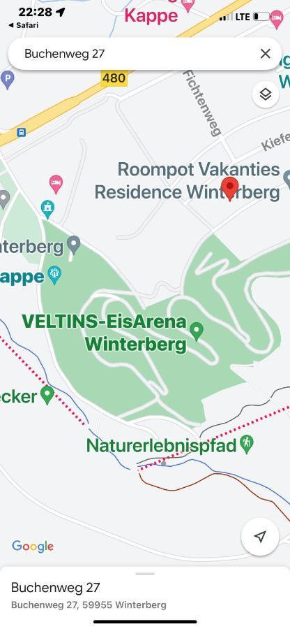 Veltins-Arena Fewo Buchenweg 27 Appartement Winterberg Kültér fotó